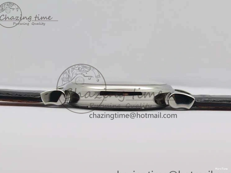 MIROTIME 0202 Tailored Da Vinci IW356601 SS MKF 1:1 Best Edition Black Dial On Black Leather Strap A 7231